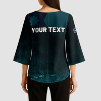 Personalized Ice Out Of Minnesota Kimono Sleeve Blouse State Flag Justice Protest Resistance