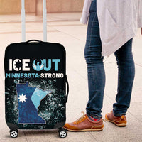 Ice Out Of Minnesota Luggage Cover State Flag Justice Protest Resistance