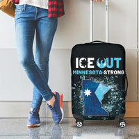 Ice Out Of Minnesota Luggage Cover State Flag Justice Protest Resistance