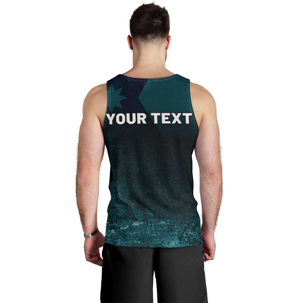 Personalized Ice Out Of Minnesota Men Tank Top State Flag Justice Protest Resistance
