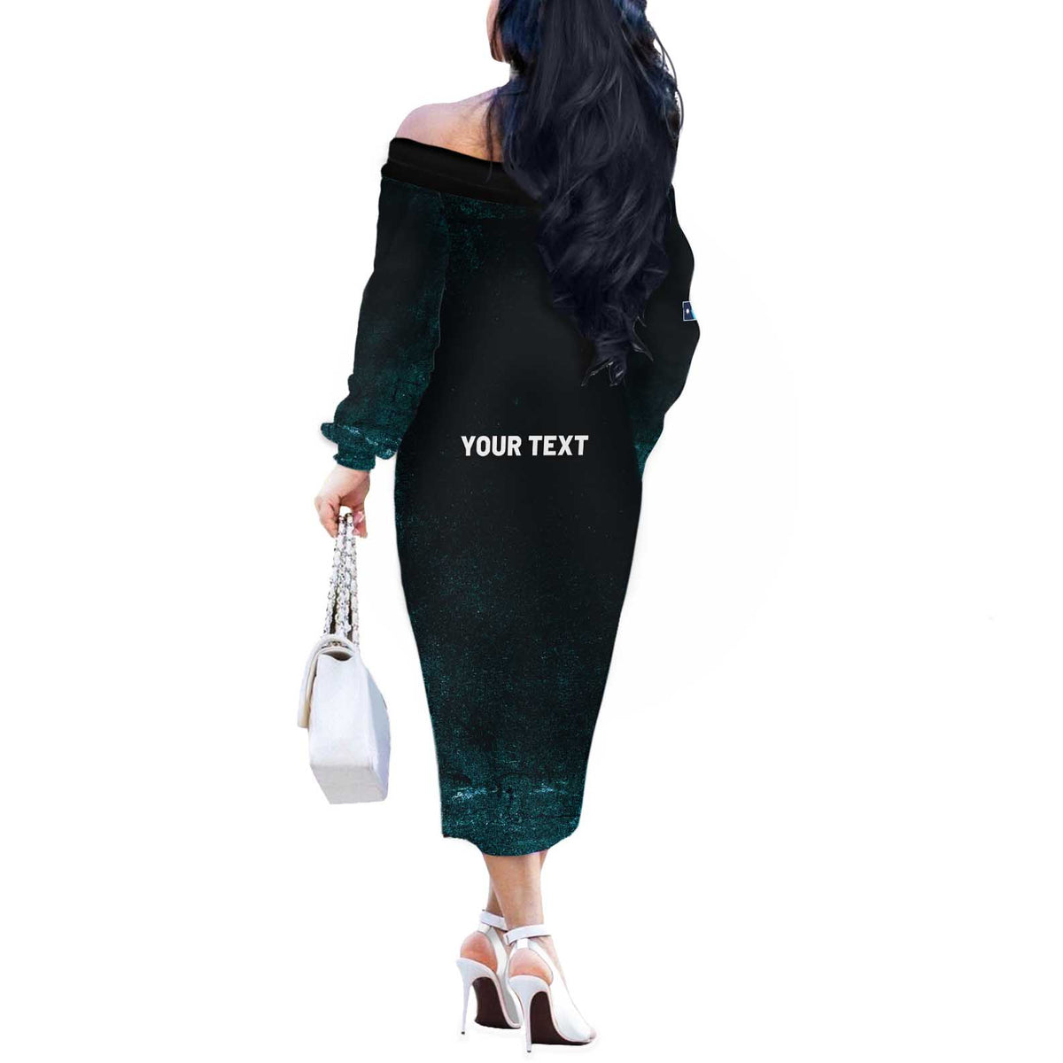 Personalized Ice Out Of Minnesota Off The Shoulder Long Sleeve Dress State Flag Justice Protest Resistance