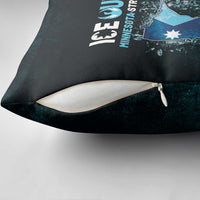 Ice Out Of Minnesota Pillow Cover State Flag Justice Protest Resistance