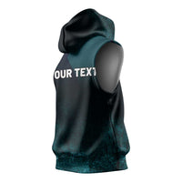 Personalized Ice Out Of Minnesota Sleeveless Hoodie State Flag Justice Protest Resistance
