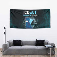 Ice Out Of Minnesota Tapestry State Flag Justice Protest Resistance