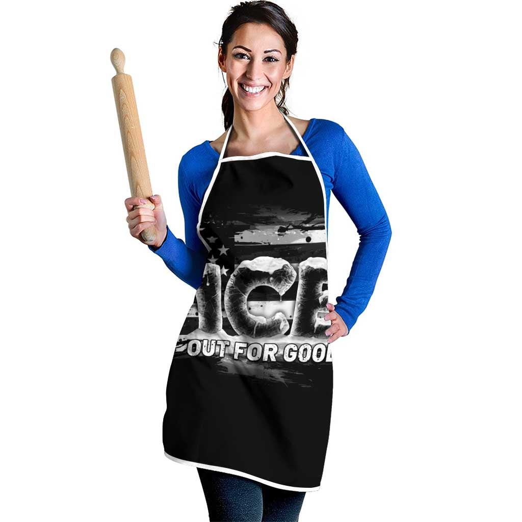 Ice Out For Good Apron No Ice Patriotic Protest