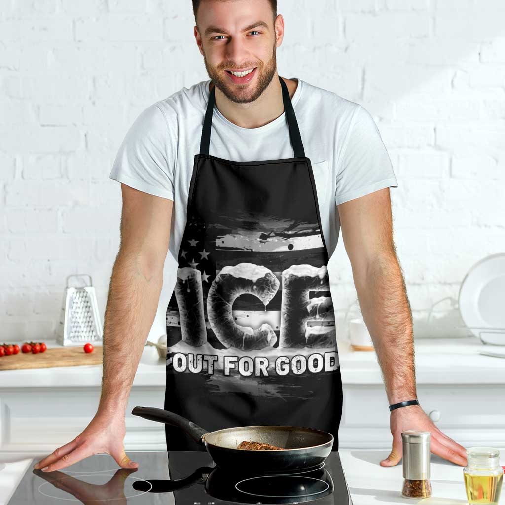 Ice Out For Good Apron No Ice Patriotic Protest