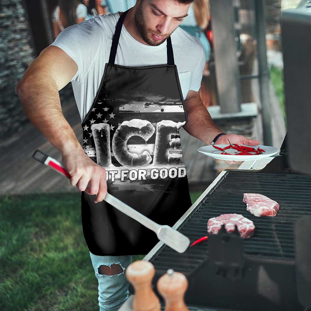 Ice Out For Good Apron No Ice Patriotic Protest