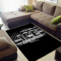 Ice Out For Good Area Rug No Ice Patriotic Protest