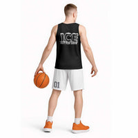 Ice Out For Good Basketball Jersey No Ice Patriotic Protest