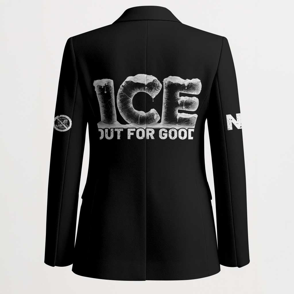 Ice Out For Good Blazer No Ice Patriotic Protest