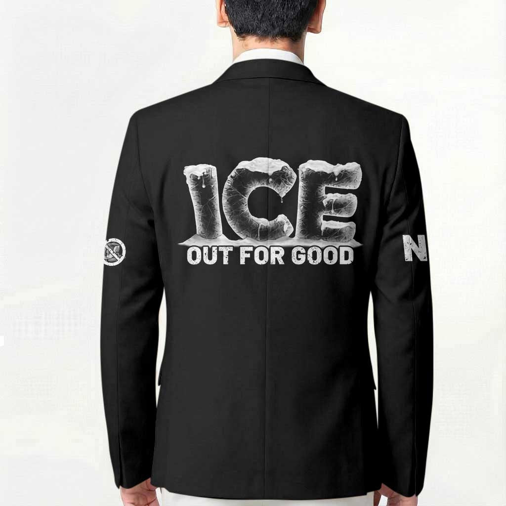 Ice Out For Good Blazer No Ice Patriotic Protest