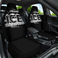Ice Out For Good Car Seat Cover No Ice Patriotic Protest