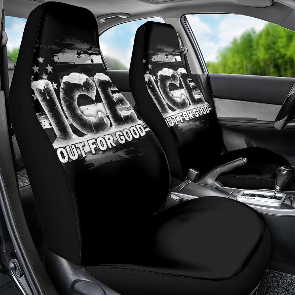 Ice Out For Good Car Seat Cover No Ice Patriotic Protest