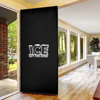 Ice Out For Good Door Cover No Ice Patriotic Protest