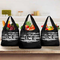 Ice Out For Good Grocery Bag No Ice Patriotic Protest