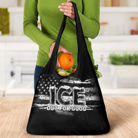 Ice Out For Good Grocery Bag No Ice Patriotic Protest