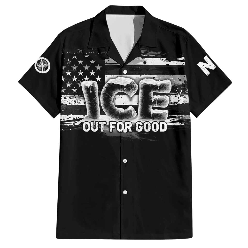 Ice Out For Good Hawaiian Shirt No Ice Patriotic Protest