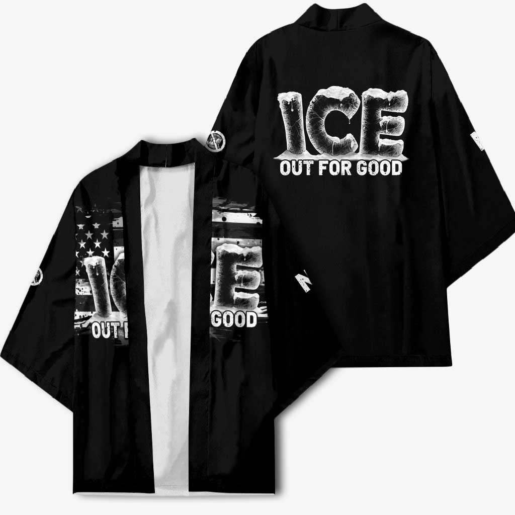 Ice Out For Good Kimono No Ice Patriotic Protest