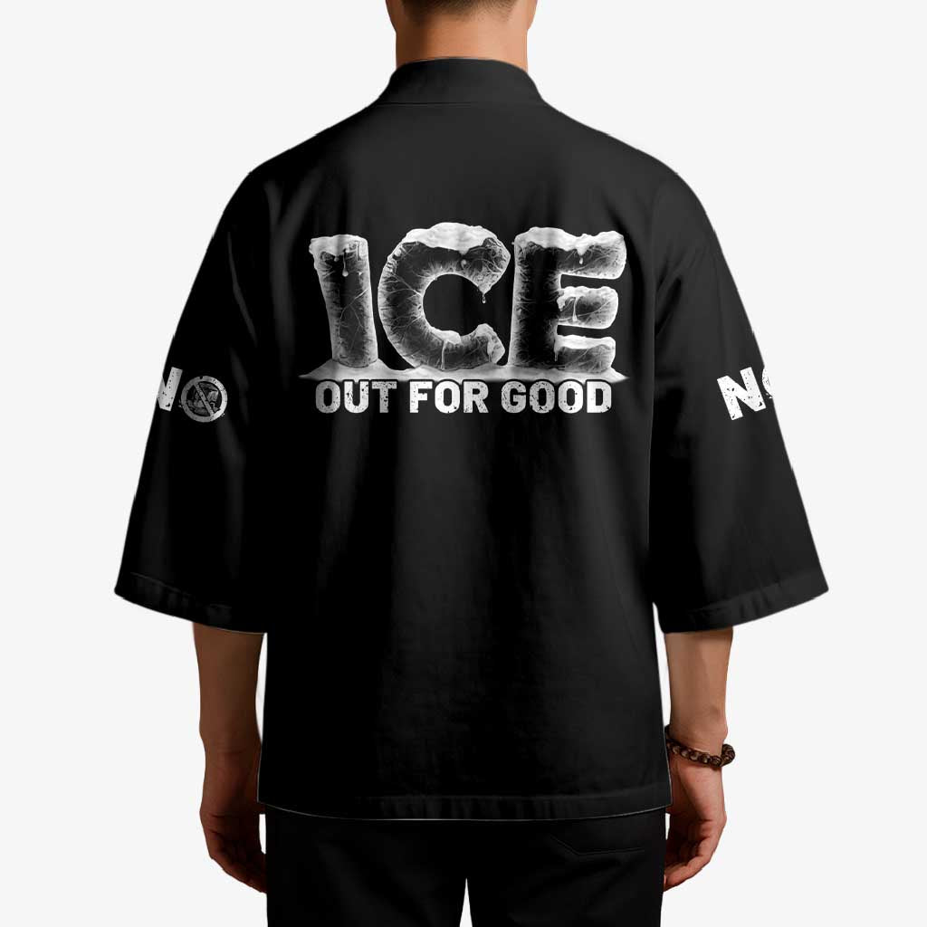 Ice Out For Good Kimono No Ice Patriotic Protest