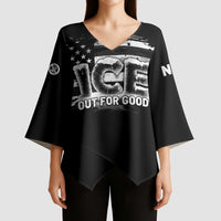 Ice Out For Good Kimono Sleeve Blouse No Ice Patriotic Protest