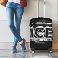 Ice Out For Good Luggage Cover No Ice Patriotic Protest