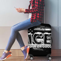 Ice Out For Good Luggage Cover No Ice Patriotic Protest