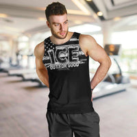 Ice Out For Good Men Tank Top No Ice Patriotic Protest