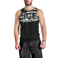 Ice Out For Good Men Tank Top No Ice Patriotic Protest