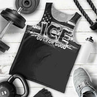 Ice Out For Good Men Tank Top No Ice Patriotic Protest
