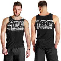 Ice Out For Good Men Tank Top No Ice Patriotic Protest