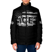 Ice Out For Good Padded Jacket No Ice Patriotic Protest