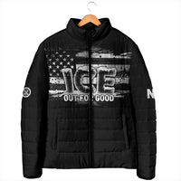 Ice Out For Good Padded Jacket No Ice Patriotic Protest