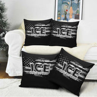 Ice Out For Good Pillow Cover No Ice Patriotic Protest