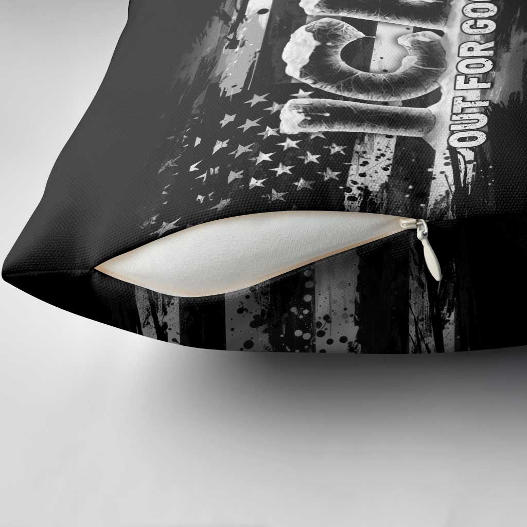 Ice Out For Good Pillow Cover No Ice Patriotic Protest