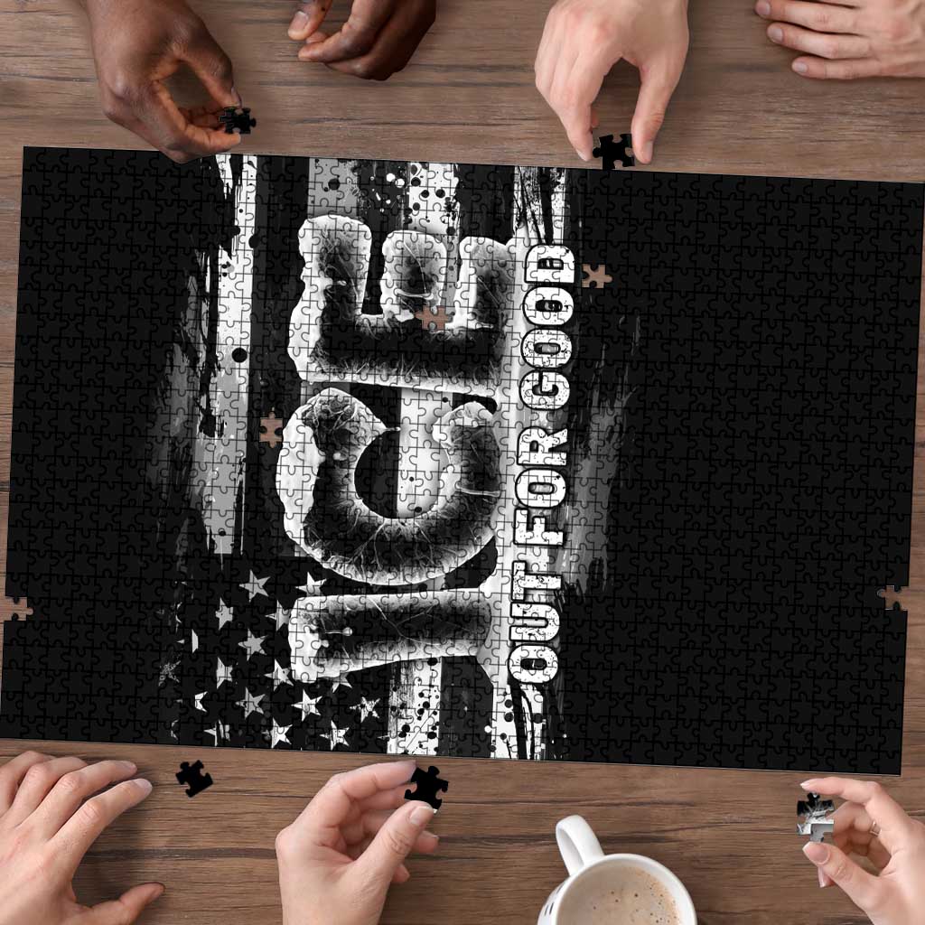Ice Out For Good Puzzle No Ice Patriotic Protest