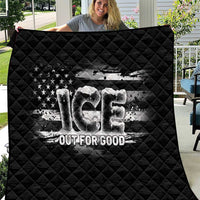 Ice Out For Good Quilt No Ice Patriotic Protest