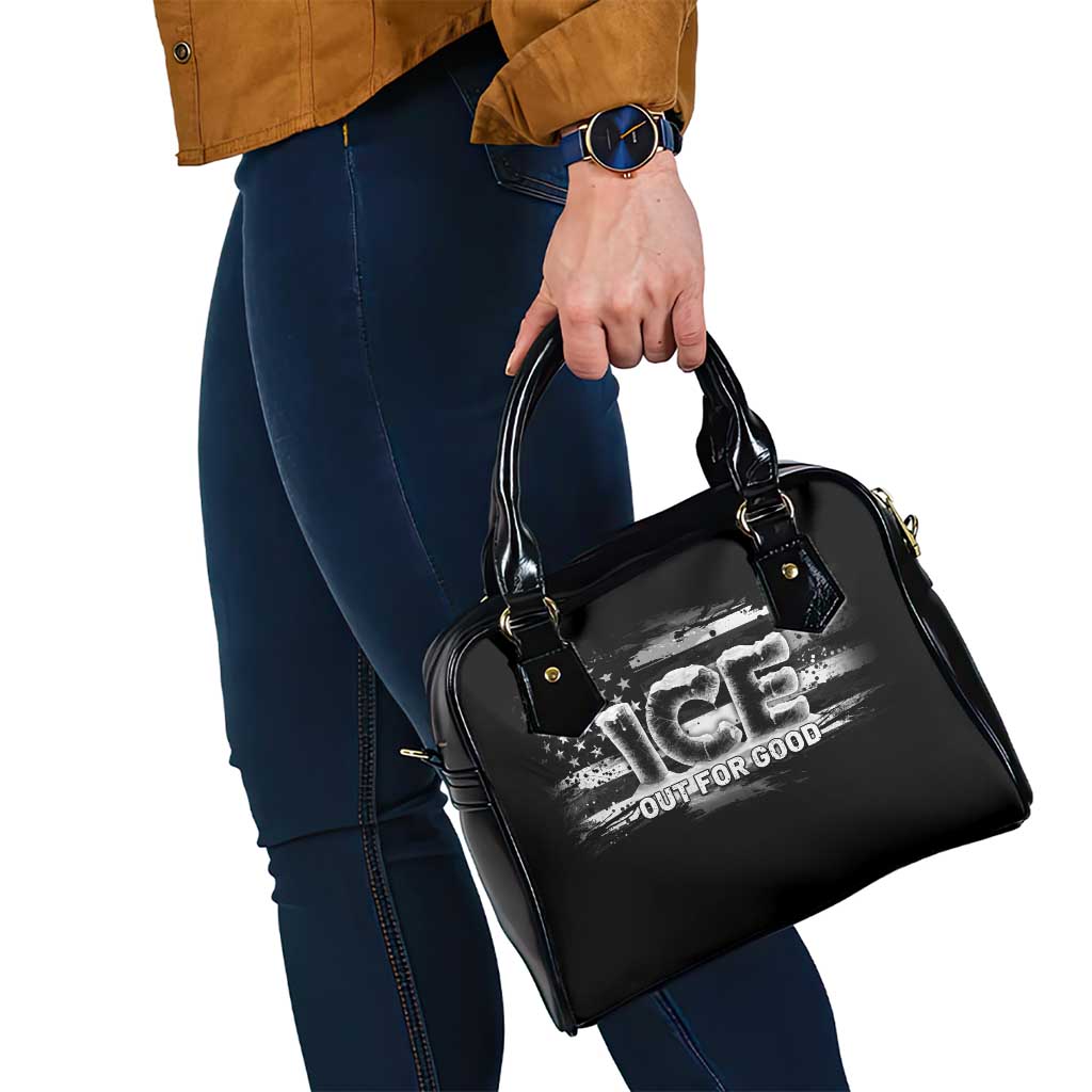 Ice Out For Good Shoulder Handbag No Ice Patriotic Protest