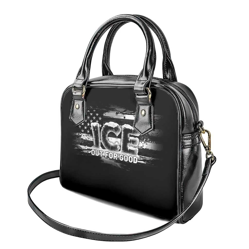 Ice Out For Good Shoulder Handbag No Ice Patriotic Protest