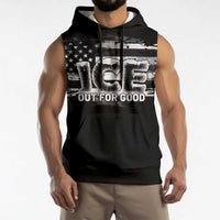 Ice Out For Good Sleeveless Hoodie No Ice Patriotic Protest