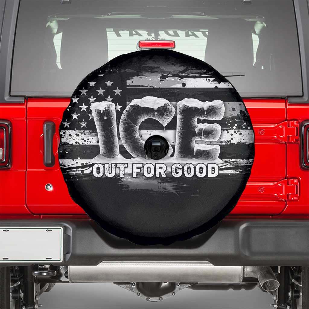 Ice Out For Good Spare Tire Cover No Ice Patriotic Protest