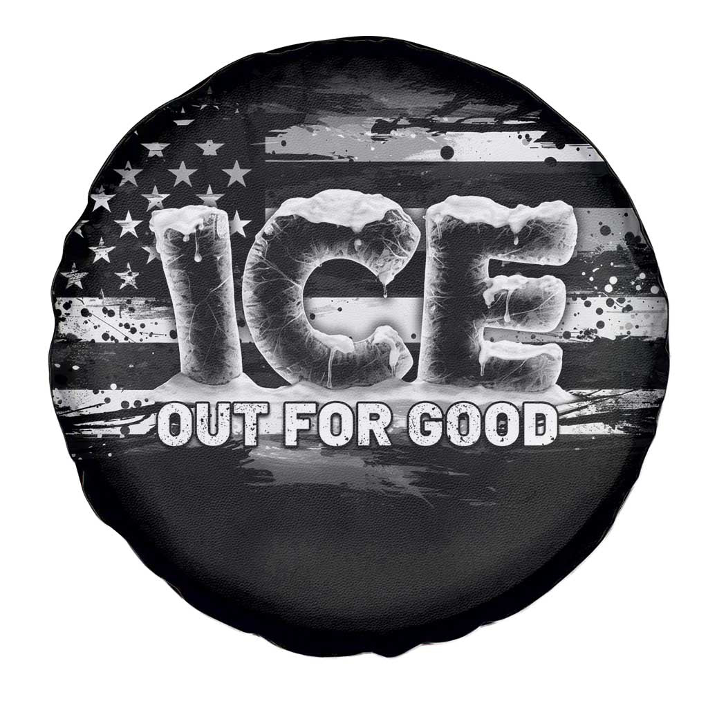 Ice Out For Good Spare Tire Cover No Ice Patriotic Protest