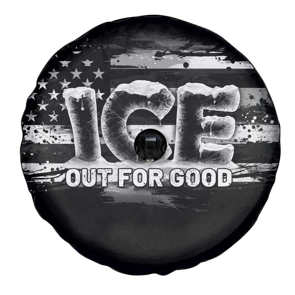 Ice Out For Good Spare Tire Cover No Ice Patriotic Protest