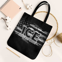 Ice Out For Good Tote Bag No Ice Patriotic Protest