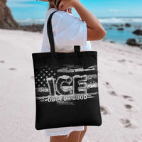 Ice Out For Good Tote Bag No Ice Patriotic Protest