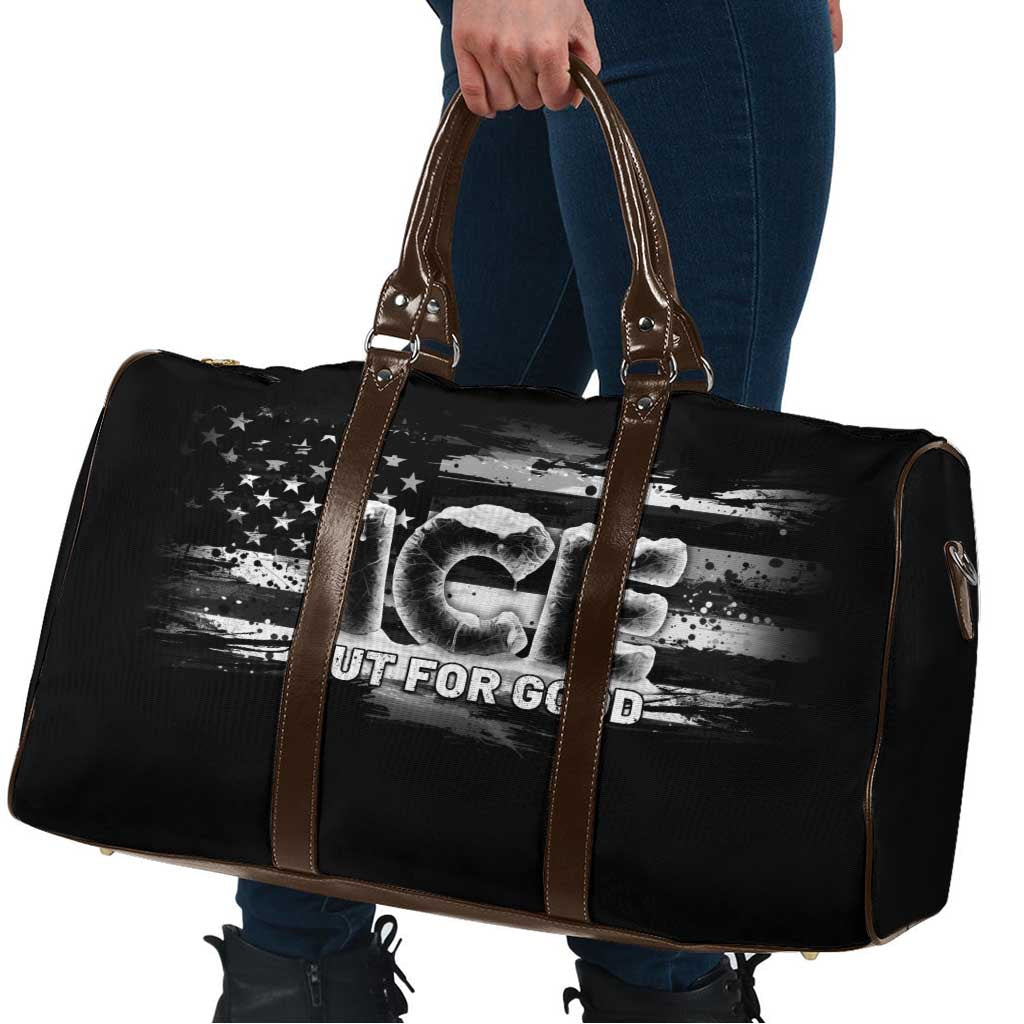 Ice Out For Good Travel Bag No Ice Patriotic Protest
