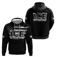 Ice Out For Good Zip Hoodie No Ice Patriotic Protest