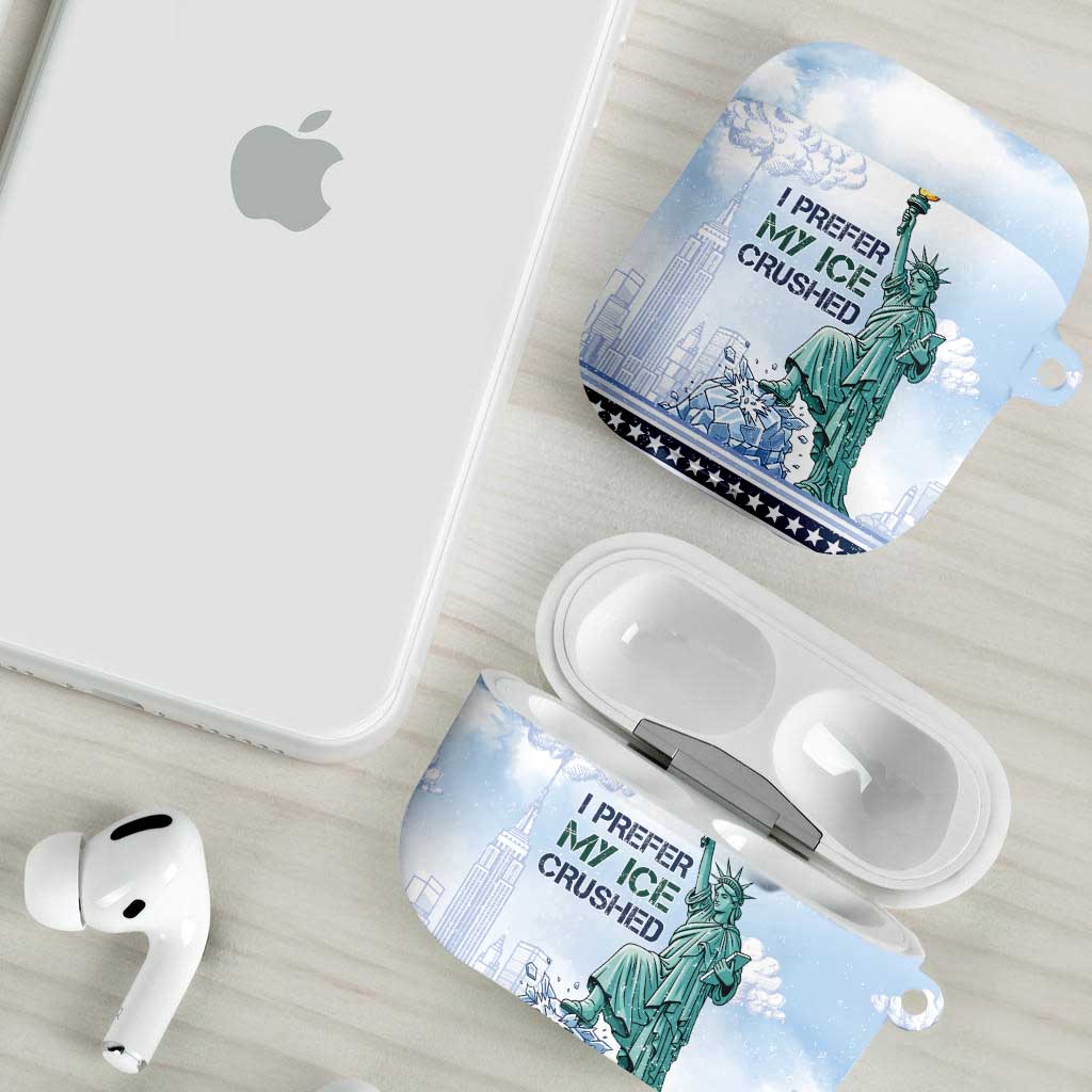 I Prefer My Ice Crushed AirPods Case Retro Style