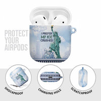 I Prefer My Ice Crushed AirPods Case Retro Style