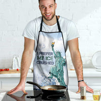 I Prefer My Ice Crushed Apron Retro Style