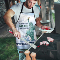 I Prefer My Ice Crushed Apron Retro Style